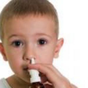 Спрей для носа для детей